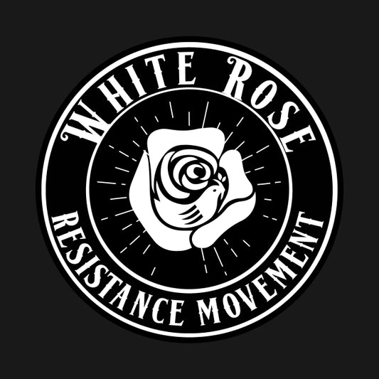 The White Rose (Ww2 Resistance Symbol) T-Shirt