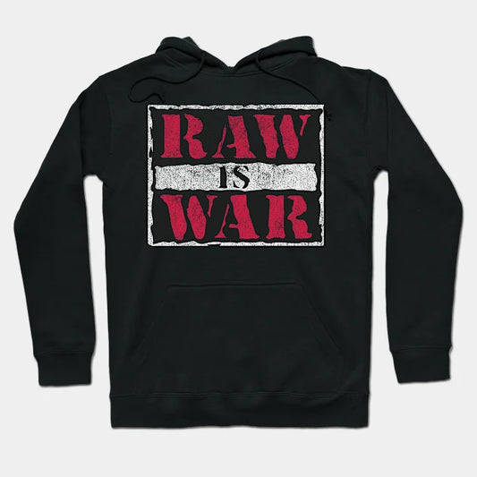 Vintage Raw Is War Hoodie