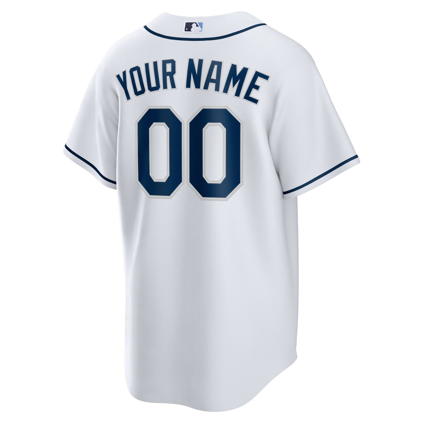 Tampa Bay Rays Home Replica Custom Jersey - White