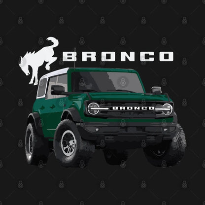 6Th Gen Bronco 6G Outter Banks Eruption Green Metallic Hoodie