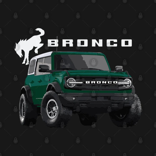 6Th Gen Bronco 6G Outter Banks Eruption Green Metallic Hoodie