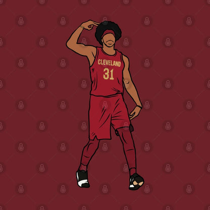 Jarrett Allen Pick The Fro Celebration T-Shirt