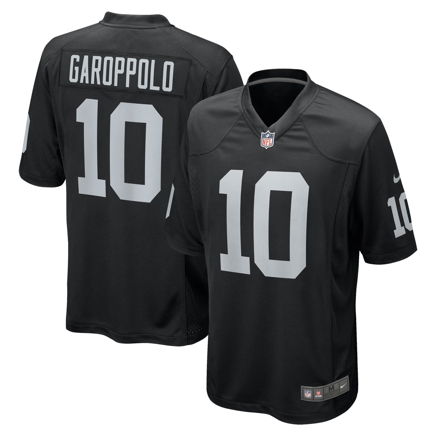 Jimmy Garoppolo Las Vegas Raiders Game Player Jersey - Black