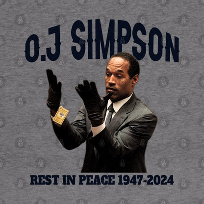 Oj Simpson Rest In Peace Hoodie