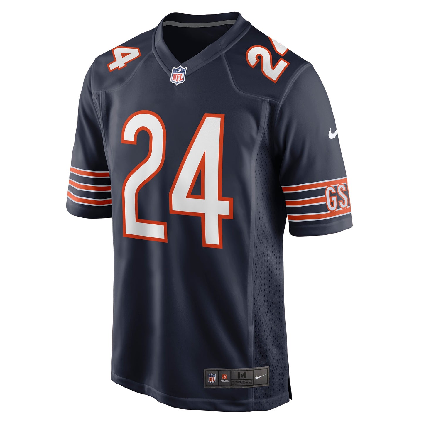 Khalil Herbert Chicago Bears Game Jersey - Navy