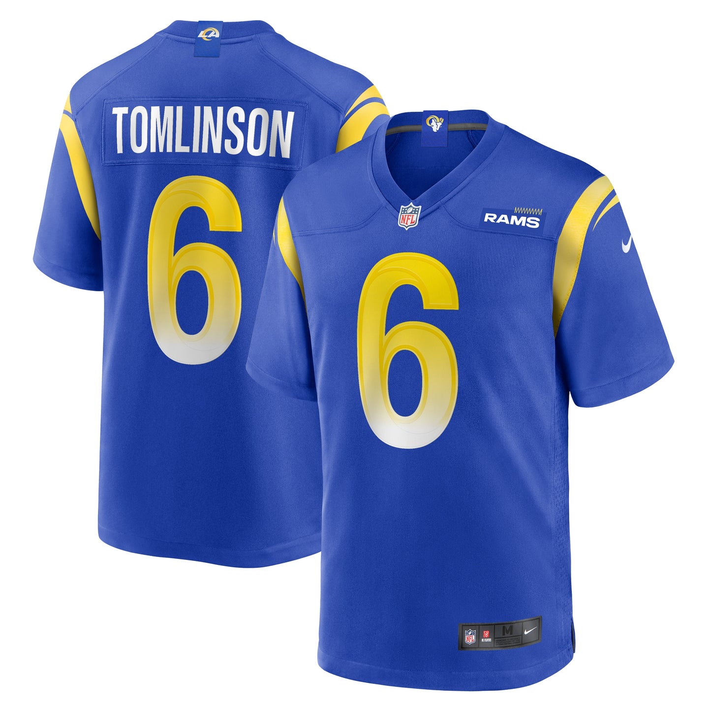 Tre'Vius Hodges-Tomlinson Los Angeles Rams Team Game Jersey - ?Royal