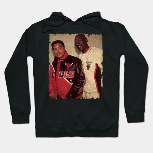 Muhammad Ali With Michael Jordan Hoodie