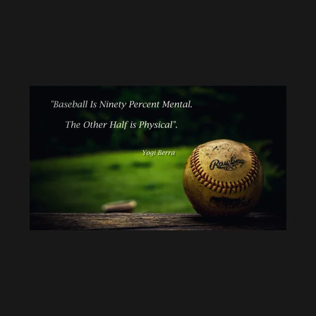 Baseball - Yogi Berra Quote Hoodie
