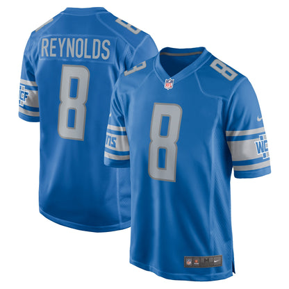 Josh Reynolds Detroit Lions Player Game Jersey - Blue