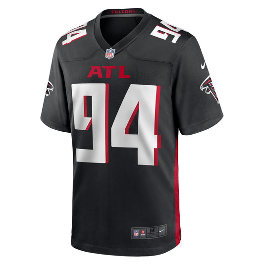 Albert Huggins Atlanta Falcons Team Game Jersey - ?Black