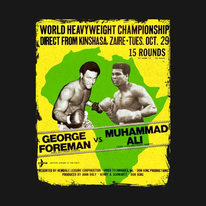 George Foreman Vs Muhammad Ali - The Rumble In The Jungle Hoodie