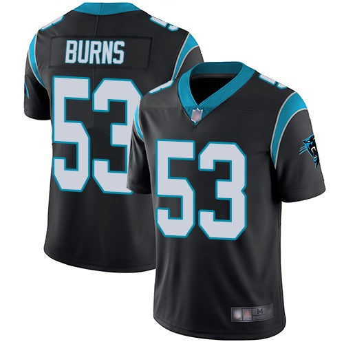 Men's Brian Burns Carolina Panthers Game Vapor Jersey Black