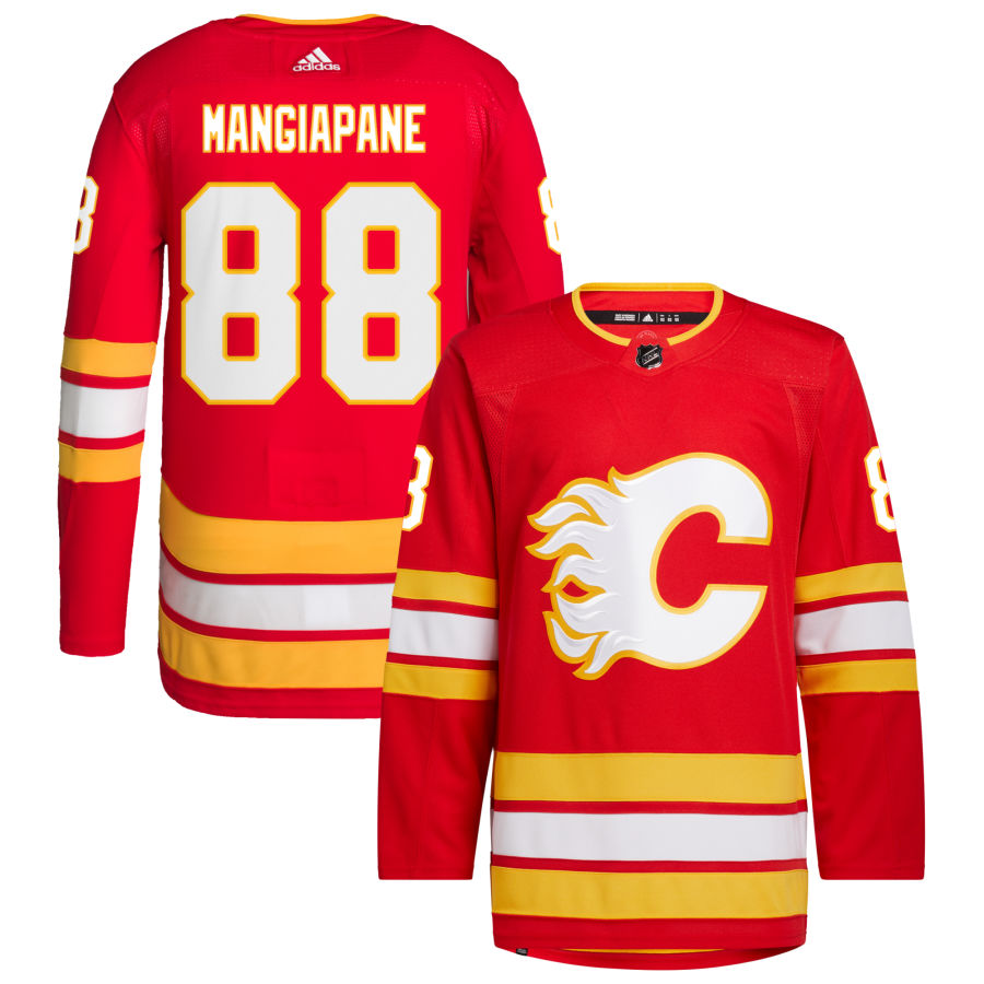 Andrew Mangiapane Calgary Flames 2020/21 Home Primegreen Authentic Pro Jersey - Red