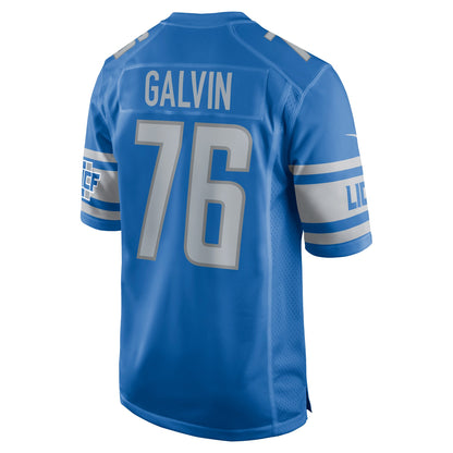 Connor Galvin Detroit Lions Team Game Jersey - ?Blue