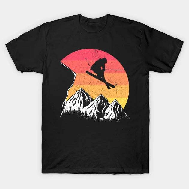 Vintage Alpine Skiing T-Shirt