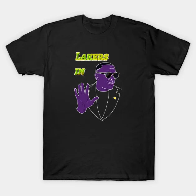 Lakers In Five Design T-Shirt