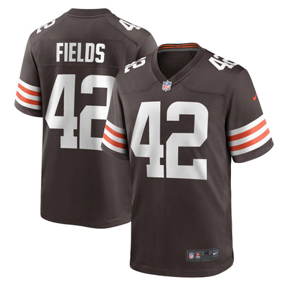 Tony Fields II Cleveland Browns Team Game Jersey - ?Brown