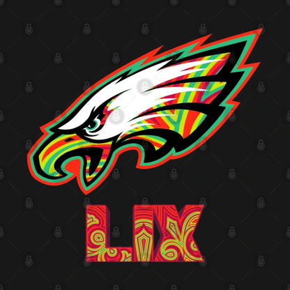 Super Bowl Lix 59 Philadelphia Eagles Champions Midnight Green Hoodie