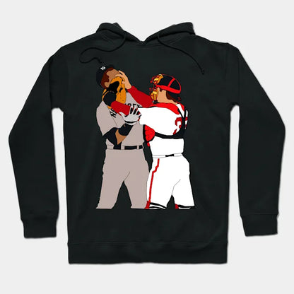 Jason Varitek Alex Rodriguez Brawl Hoodie