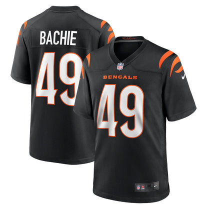 Joe Bachie Cincinnati Bengals Game Jersey - Black