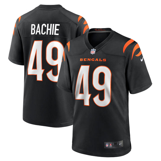 Joe Bachie Cincinnati Bengals Game Jersey - Black