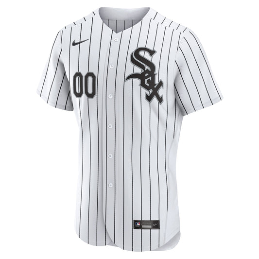 Chicago White Sox Home Authentic Custom Jersey - White