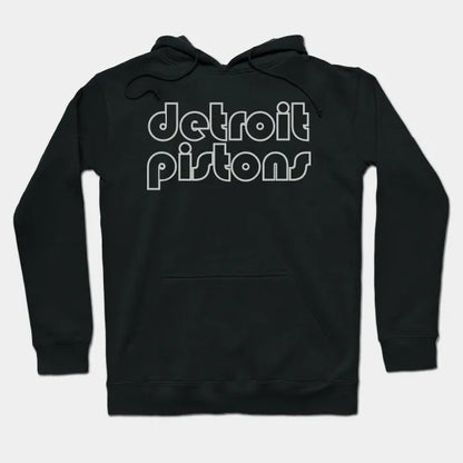Detroit Pistons Retro Authentic Hoodie