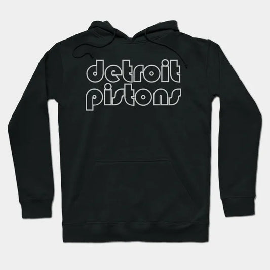 Detroit Pistons Retro Authentic Hoodie