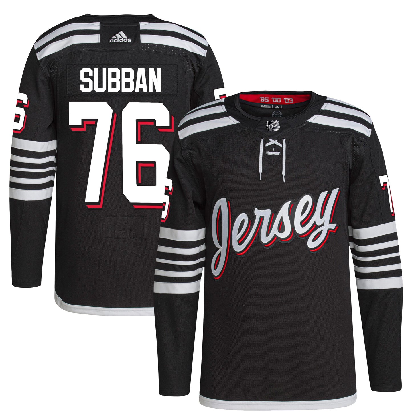 P.K. Subban New Jersey Devils 2021/22 Alternate Primegreen Authentic Pro Player Jersey - Black