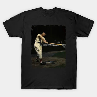 Ted Williams In Boston Red Sox T-Shirt