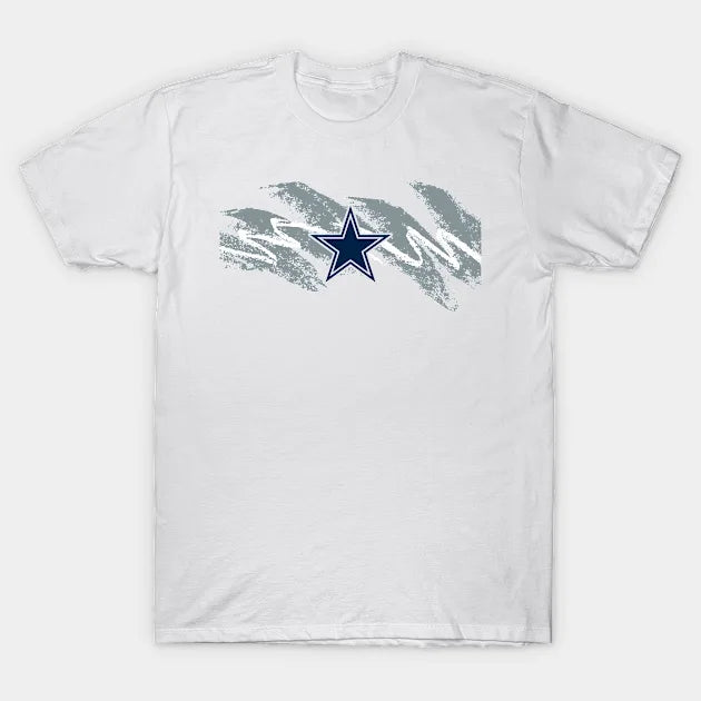 Dallas Cowboys Solo Cup Jazz Design Throwback Retro Logo T-Shirt