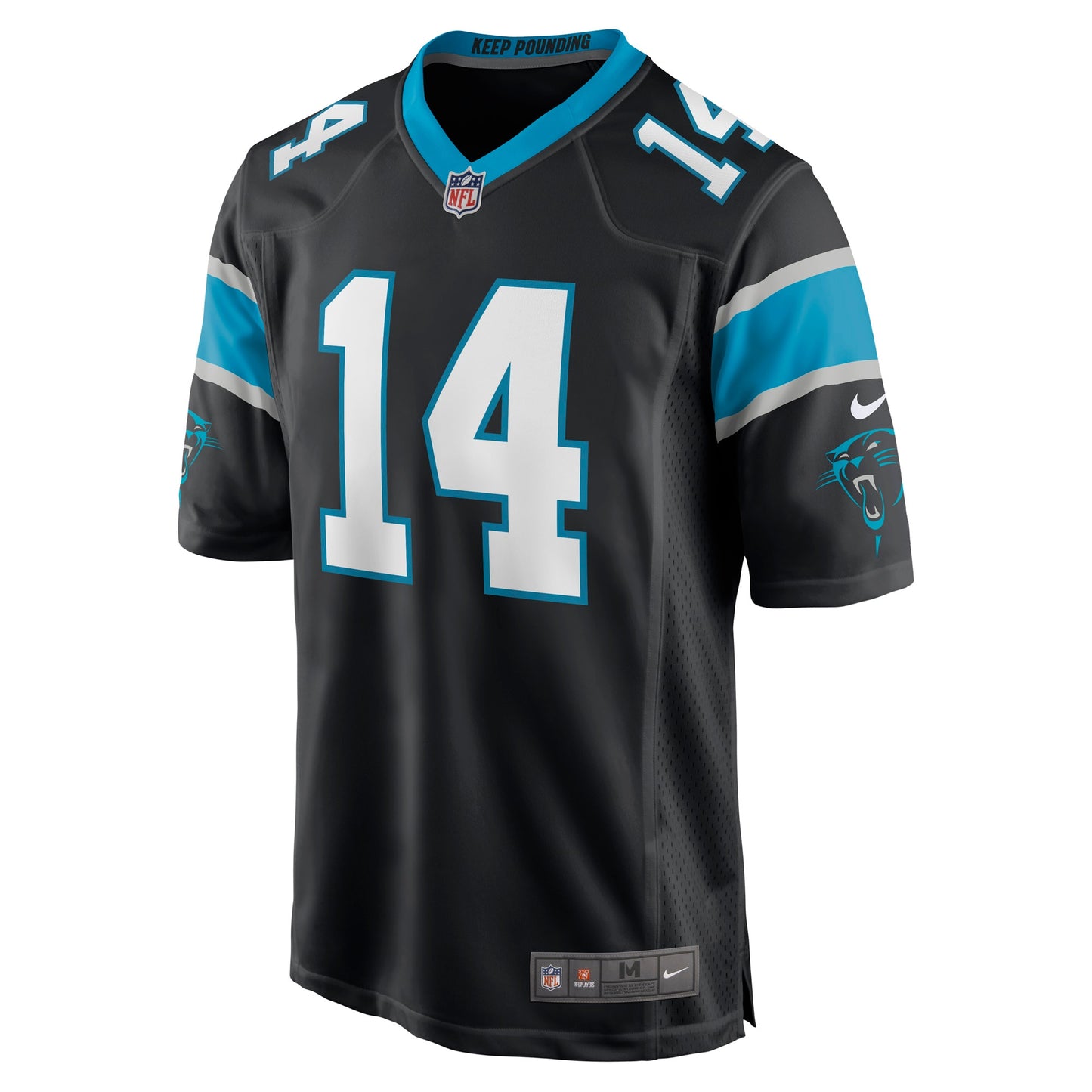Sam Darnold Carolina Panthers Game Player Jersey - Black
