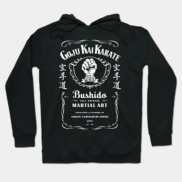 Vintage Goju Kai Karate Retro Martial Arts Budo Design Hoodie
