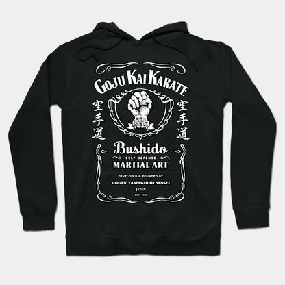 Vintage Goju Kai Karate Retro Martial Arts Budo Design Hoodie
