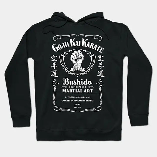 Vintage Goju Kai Karate Retro Martial Arts Budo Design Hoodie