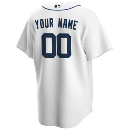 Detroit Tigers Home Replica Custom Jersey - White