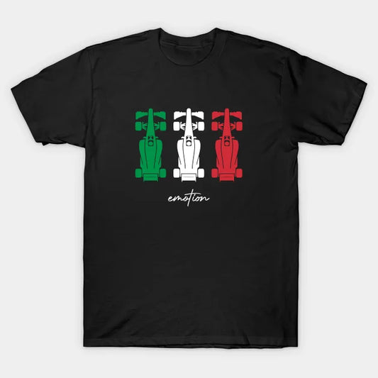 Tifosi 'Emotion' Italian Flag F1 Design T-Shirt