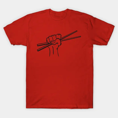 Fist Holding Chopsticks T-Shirt