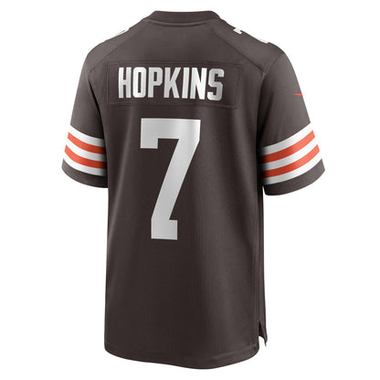Dustin Hopkins Cleveland Browns Team Game Jersey - ?Brown