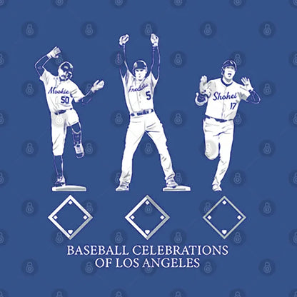 Baseball Celebrations Of Los Angeles Hoodie