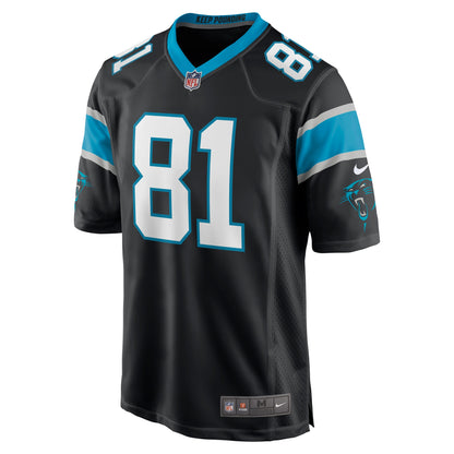 Hayden Hurst Carolina Panthers Game Player Jersey - Black