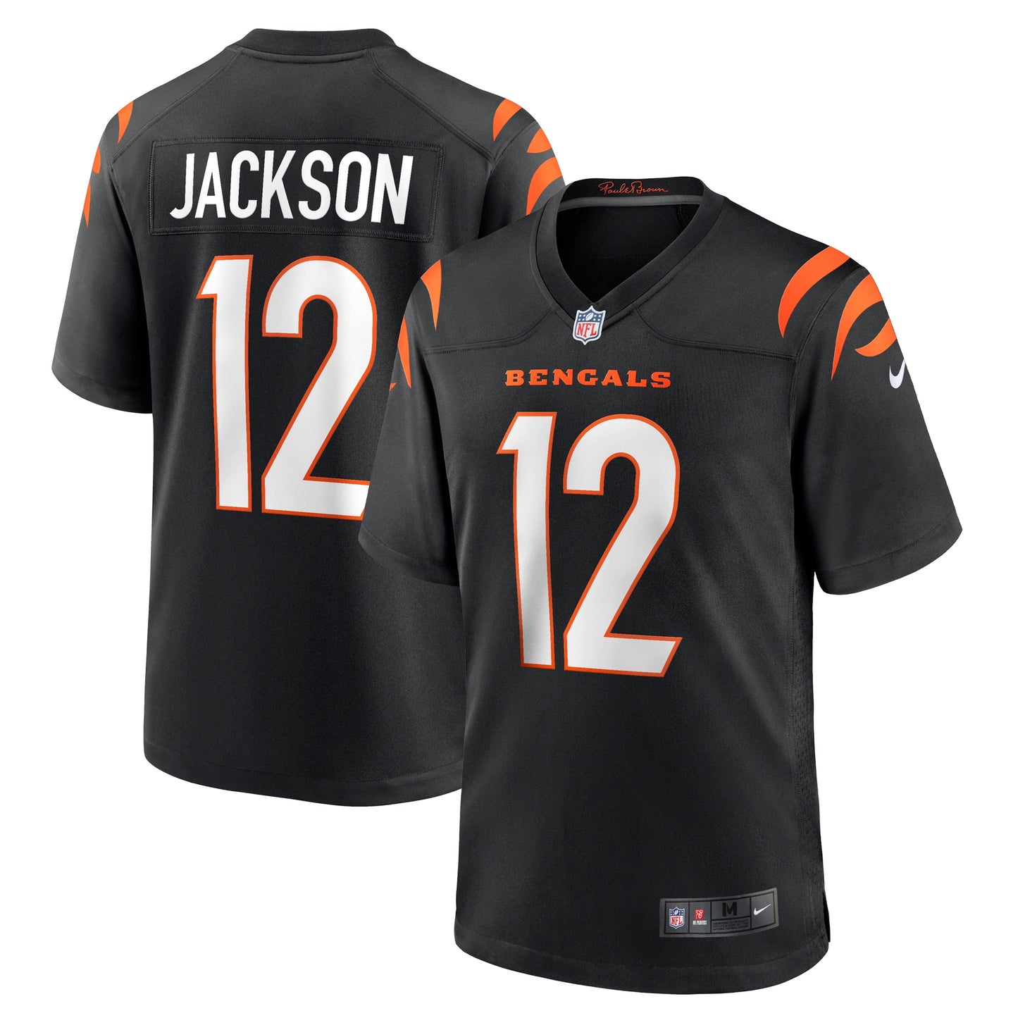 Shedrick Jackson Cincinnati Bengals Team Game Jersey - ?Black