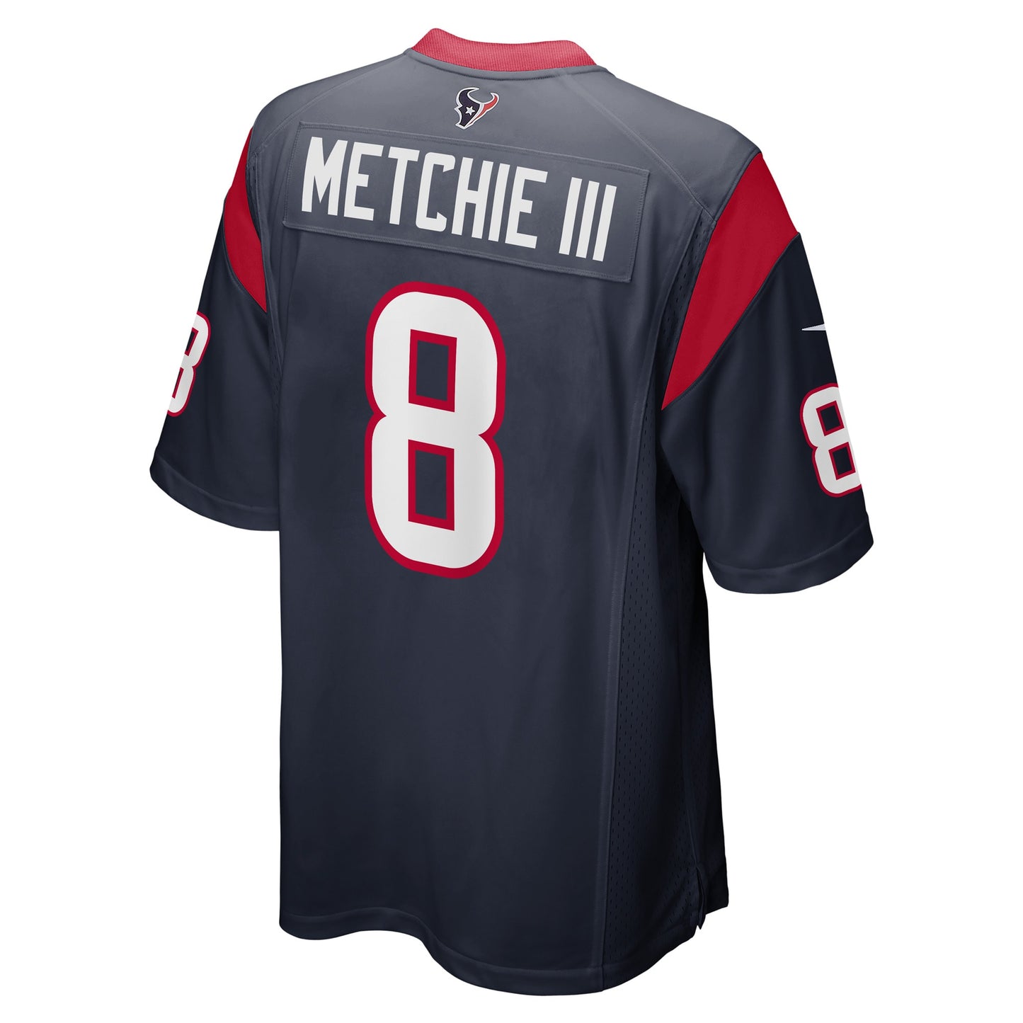 John Metchie III Houston Texans Game Player Jersey - Navy