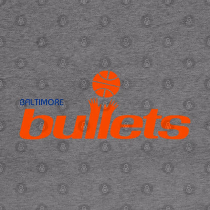 Baltimore Bullets Retro Defunct Nba Team Fan Art Hoodie