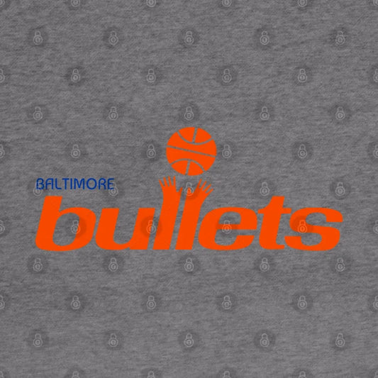 Baltimore Bullets Retro Defunct Nba Team Fan Art Hoodie