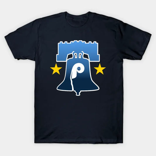 Philadelphia City Connect Alternate Phillies Baseball Liberty Bell T-Shirt