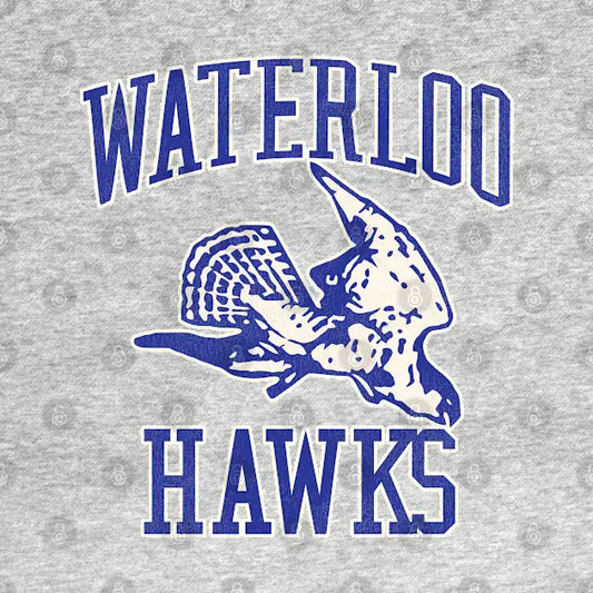 Defunct Waterloo Hawks Basketball Team T-Shirt