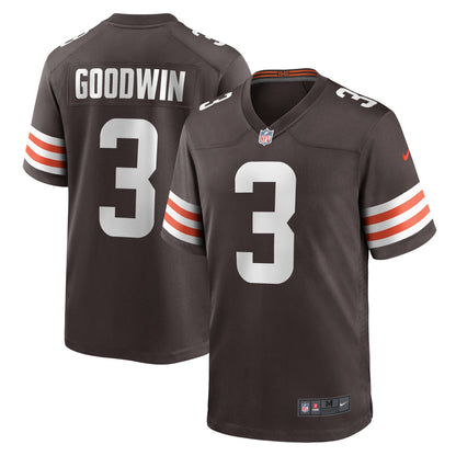 Marquise Goodwin Cleveland Browns Team Game Jersey - ?Brown