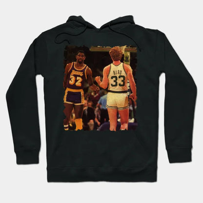 Vintage Magic Johnson And Larry Bird Hoodie