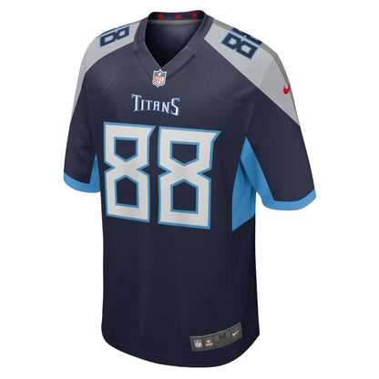 Reggie Roberson Jr. Tennessee Titans Home Game Player Jersey - Navy